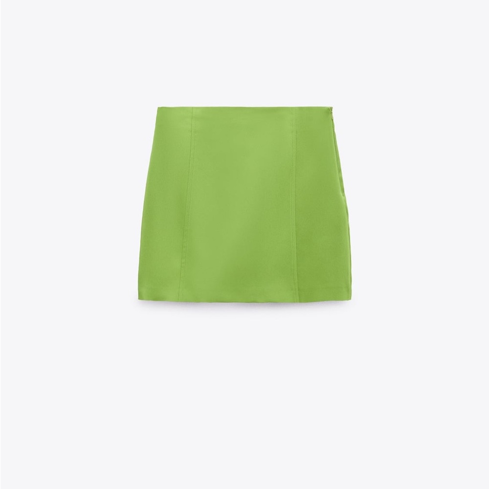 Zara Satin Effect Skort
